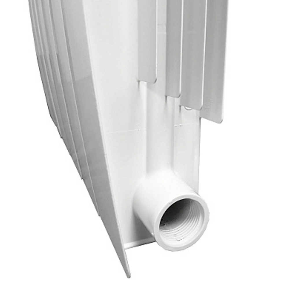 Биметаллический радиатор STI Bimetal GRAND 500/100 - Белый — изображение 5