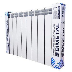 Биметаллический радиатор STI Bimetal S500B - Белый