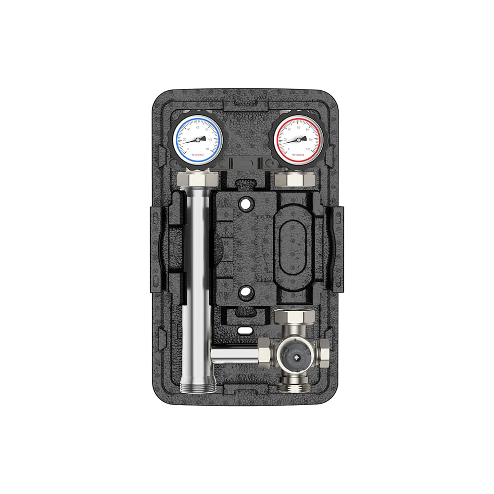 Насосная группа Varmega V-Flow с термосмесительным клапаном, без насоса — изображение 2