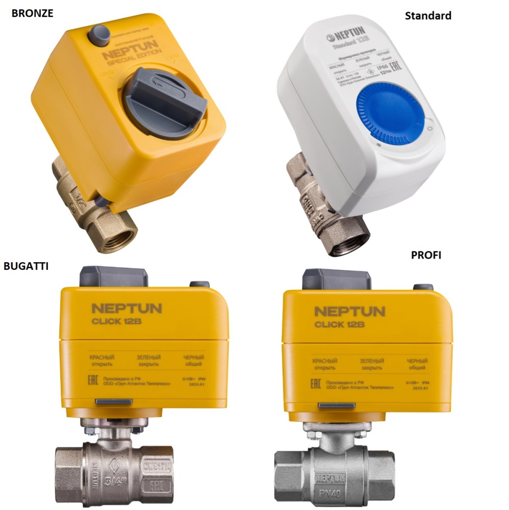 Система контроля протечки воды Neptun Special Edition SMART умный, проводной 2 крана — изображение 5