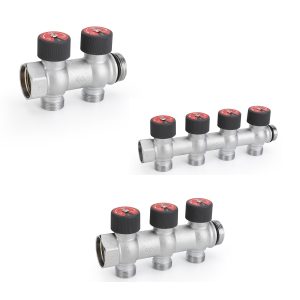 Коллектор распределительный Varmega VMMM03 с регулировочными клапанами